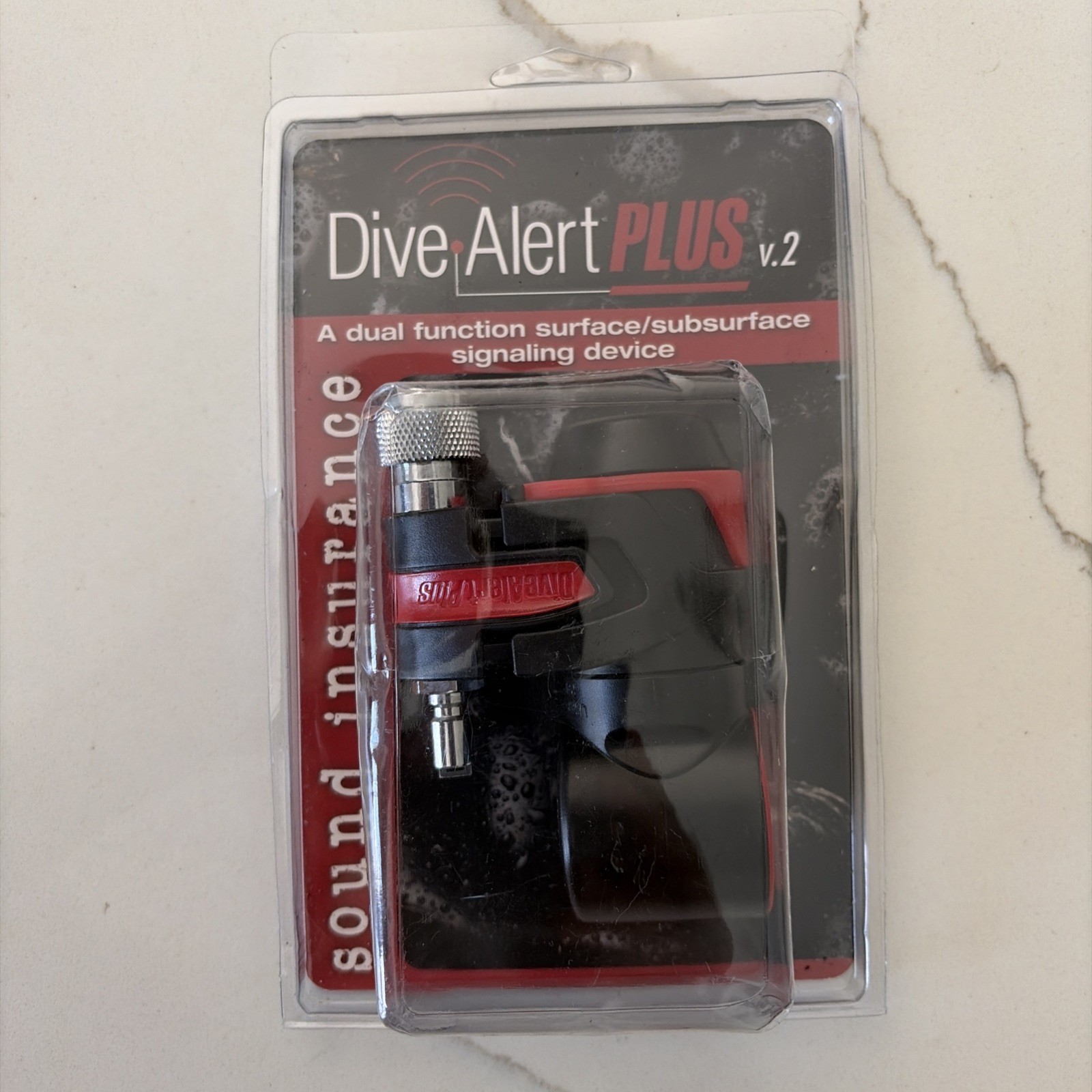 Dive Alert PLUS v.2 DV1 Surface/Subsurface Signaling Device NEW & FACTORY SEALED