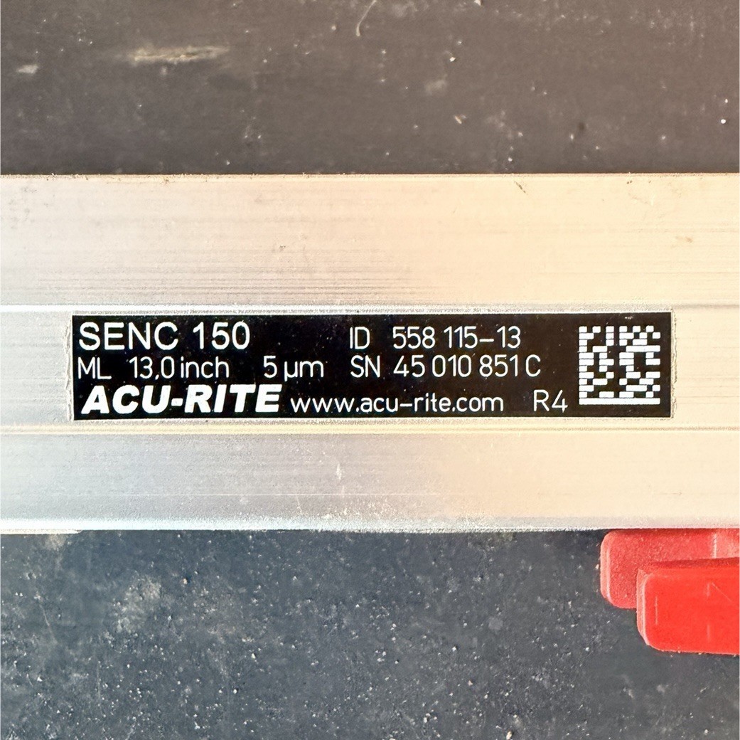 ACU-RITE SENC 150 Linear Encoder Scale, 13.0 in Range, MPN 558 115-13