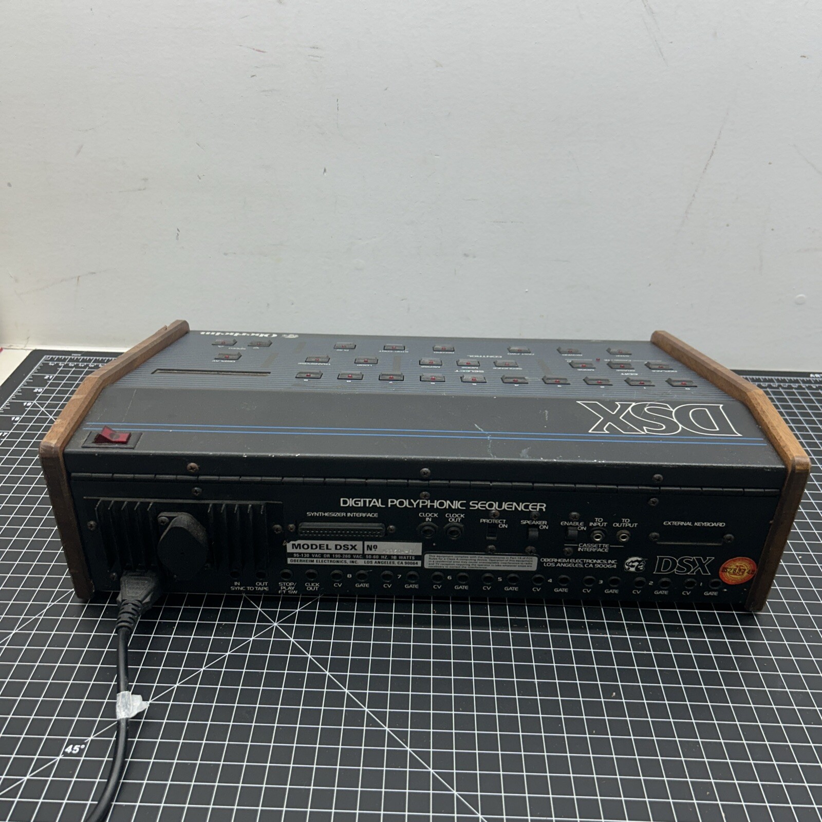 Oberheim DSX Digital Polyphonic Sequencer