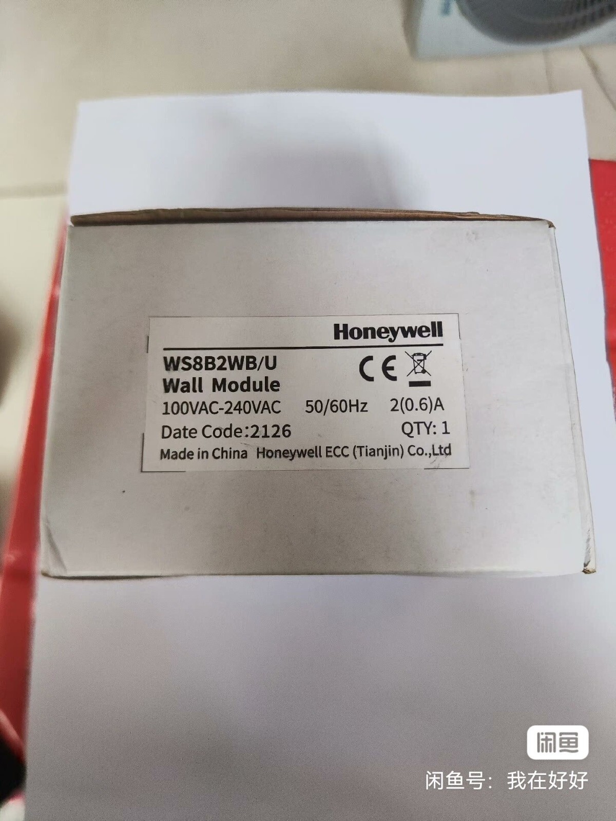 1  PC  NEW    WS8B2WB/U   Thermostat  #B6008  CL