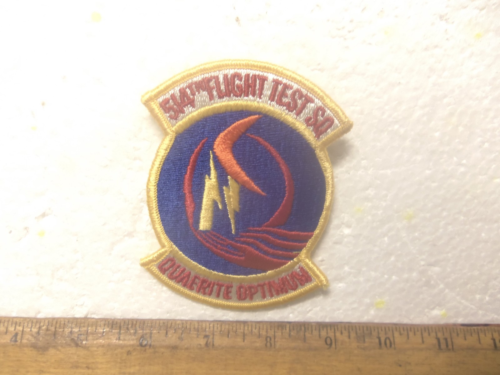 US Air Force - 514th Flight Test Squadron Embroidered Patch