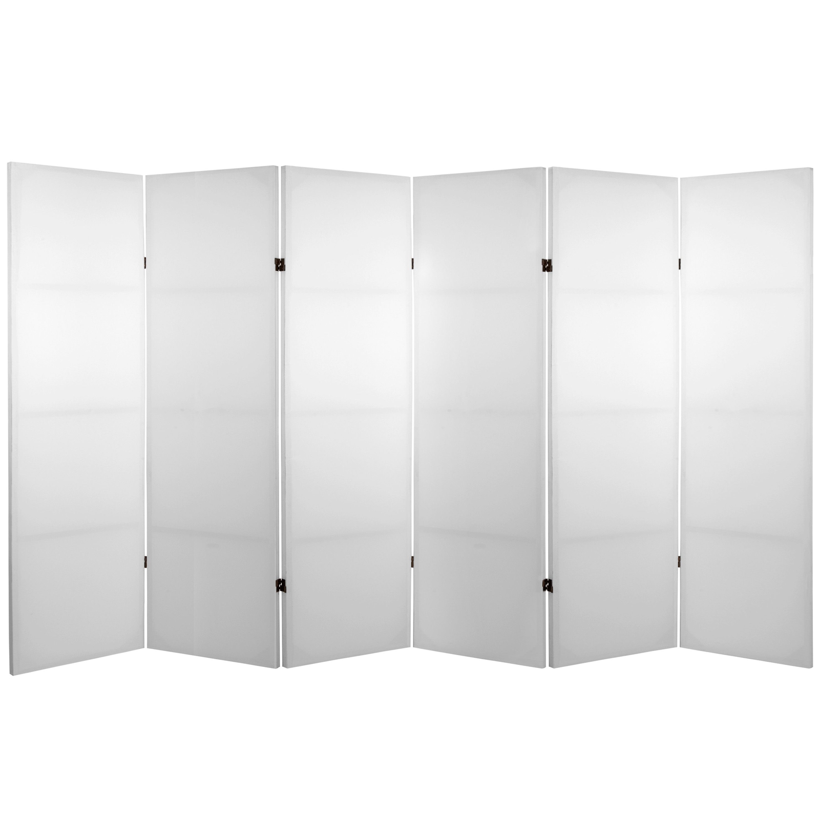 4 ft. Short Do It Yourself Canvas Folding Screen - 6 Panel
