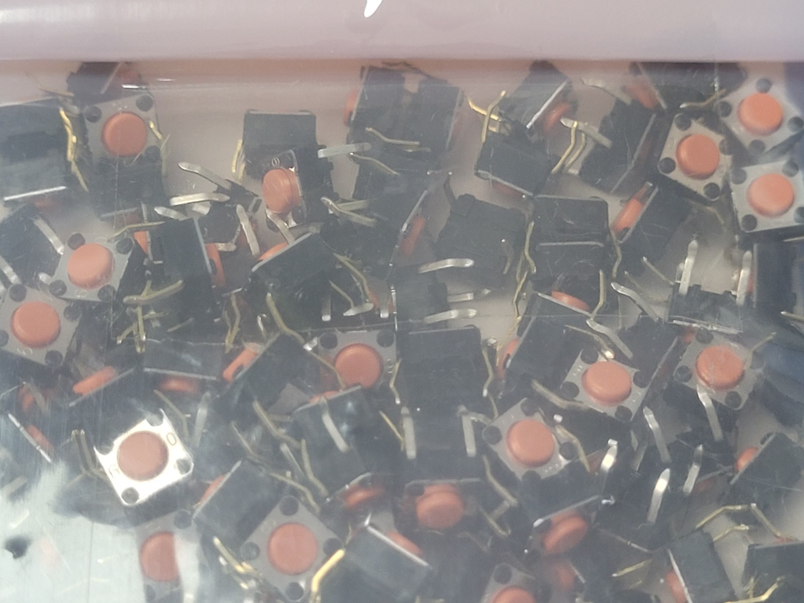 (10 PCS) B3F-1005 OMRON SWITCH TACTILE SPST-NO 0.05A 24V ROHS
