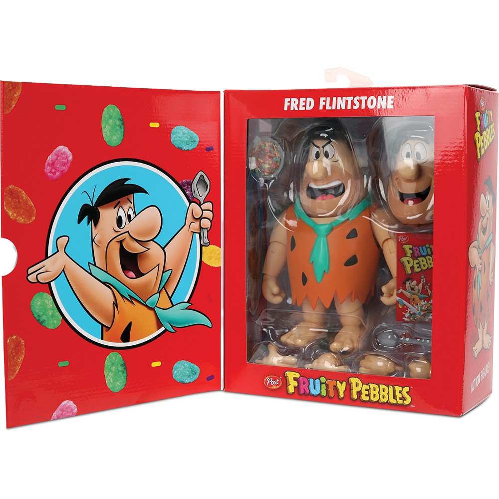 Fruity Pebbles - Fred Flintstone Articulated Figure