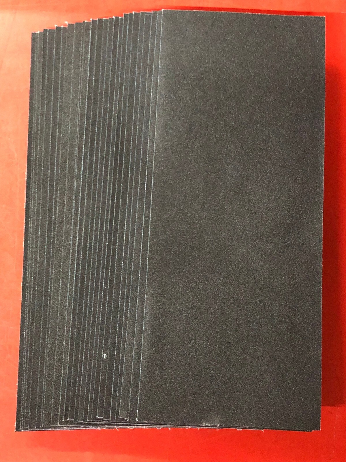 3M EMERY CLOTH SANDPAPER 25 SHEETS FINE GRIT 3-2/3" x 9" INCHES