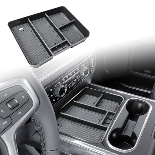Center Console Organizer Compatible with 2024-2026 Chevy Silverado 2500
