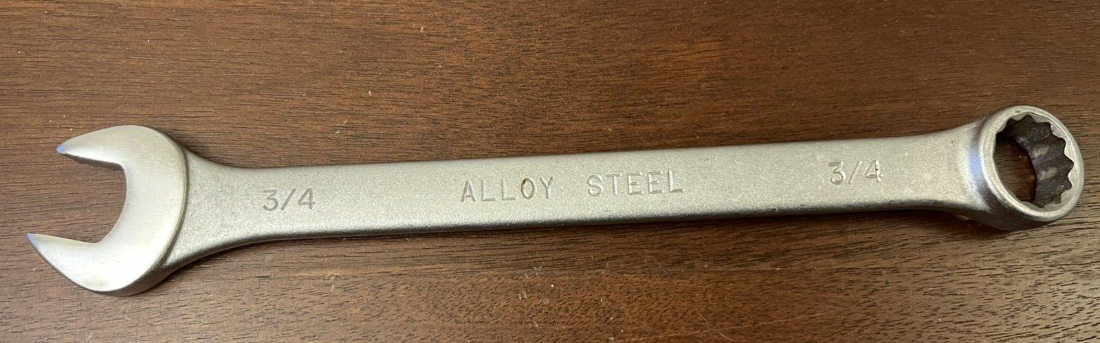 HUSKY 3/4" Combination Wrench 33024 Open End & 12-Point