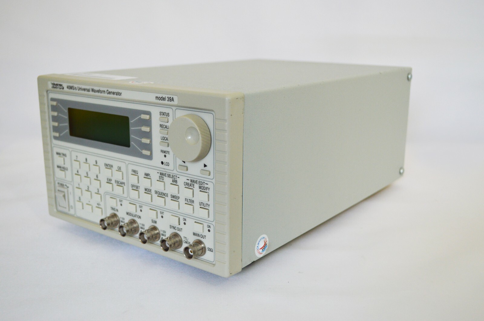 WAVETEK 39A UNIVERSAL WAVEFORM / FUNCTION GENERATOR- GUARANTEED - CALIBRATED