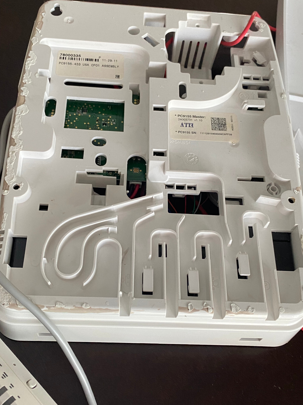 DSC PC9155 MASTER WIRELESS SECURITY PANEL ONLY, WORKS GREAT,KEY PAD AND SENSORS