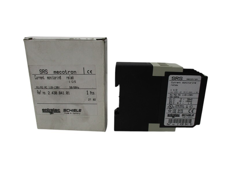 SCHIELE 2.430.841.01 CURRENT MONITORING RELAY 250V 4A  NSMP
