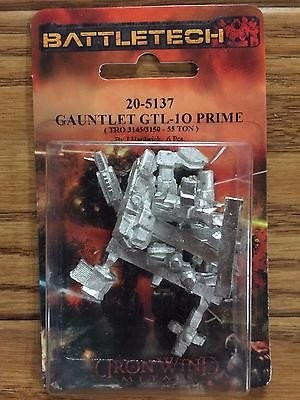 BattleTech 20-5137 GTL-1O Gauntlet Prime Mech (*See Per Order Flat Rate Shipping