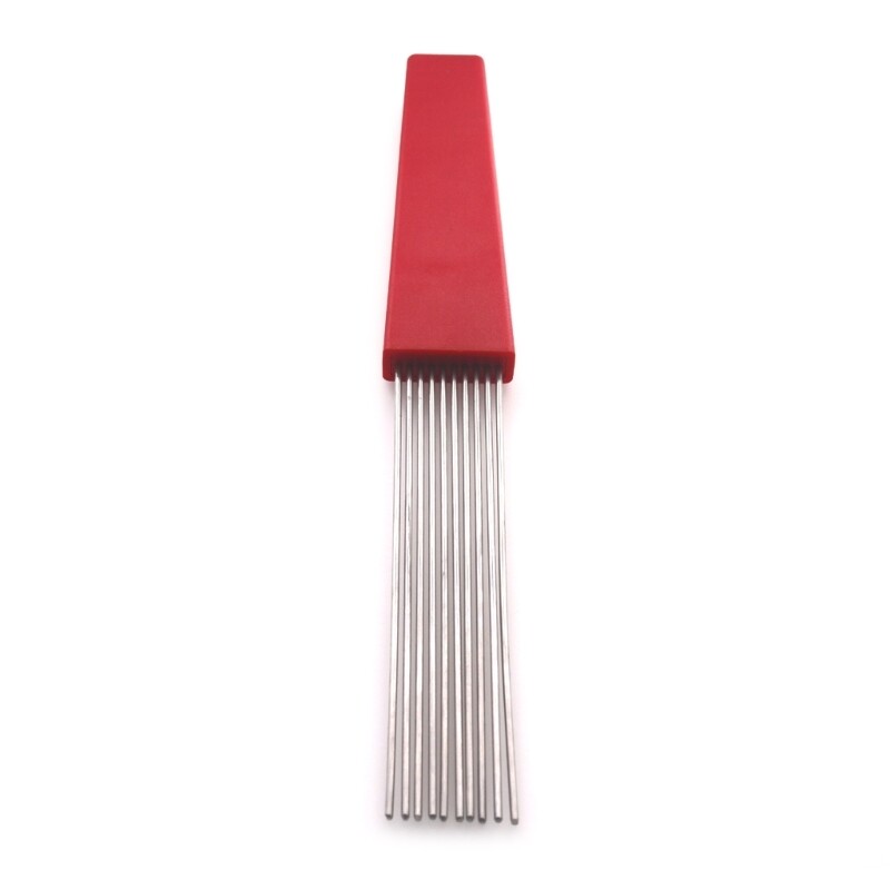 Comb Style Scraper Replacement Orff Early Education Tool Stainless Scraper Brush