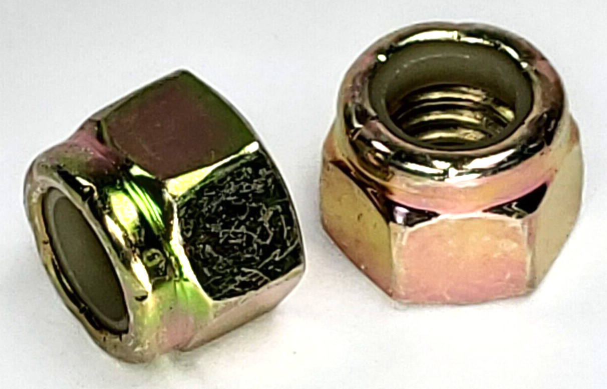 2 Pack - Toro 3296-39 Lock Nut 3/8"-16 Nylon Insert Lock Nut, Hex