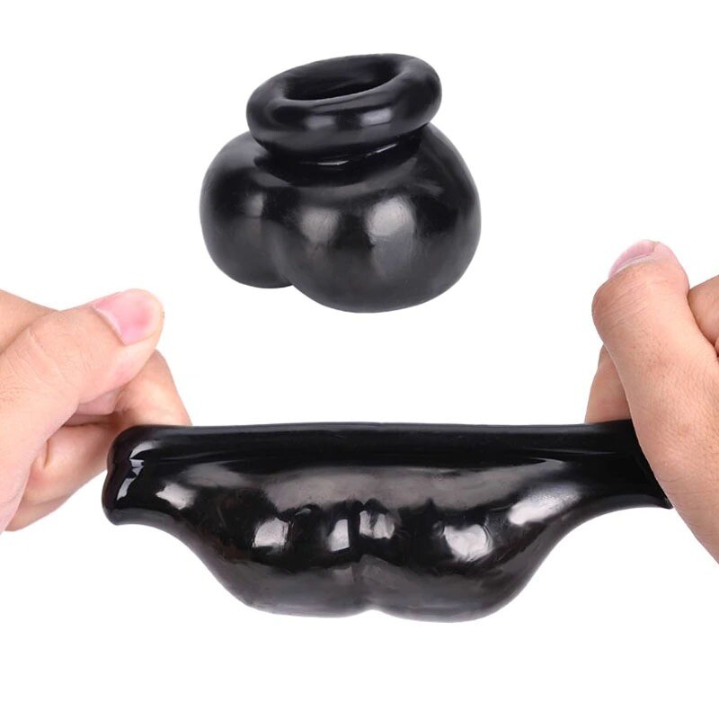 Penis Cock Ring Bull Bag Scrotum Ball Stretcher Ball Sack Sex Toys for Men