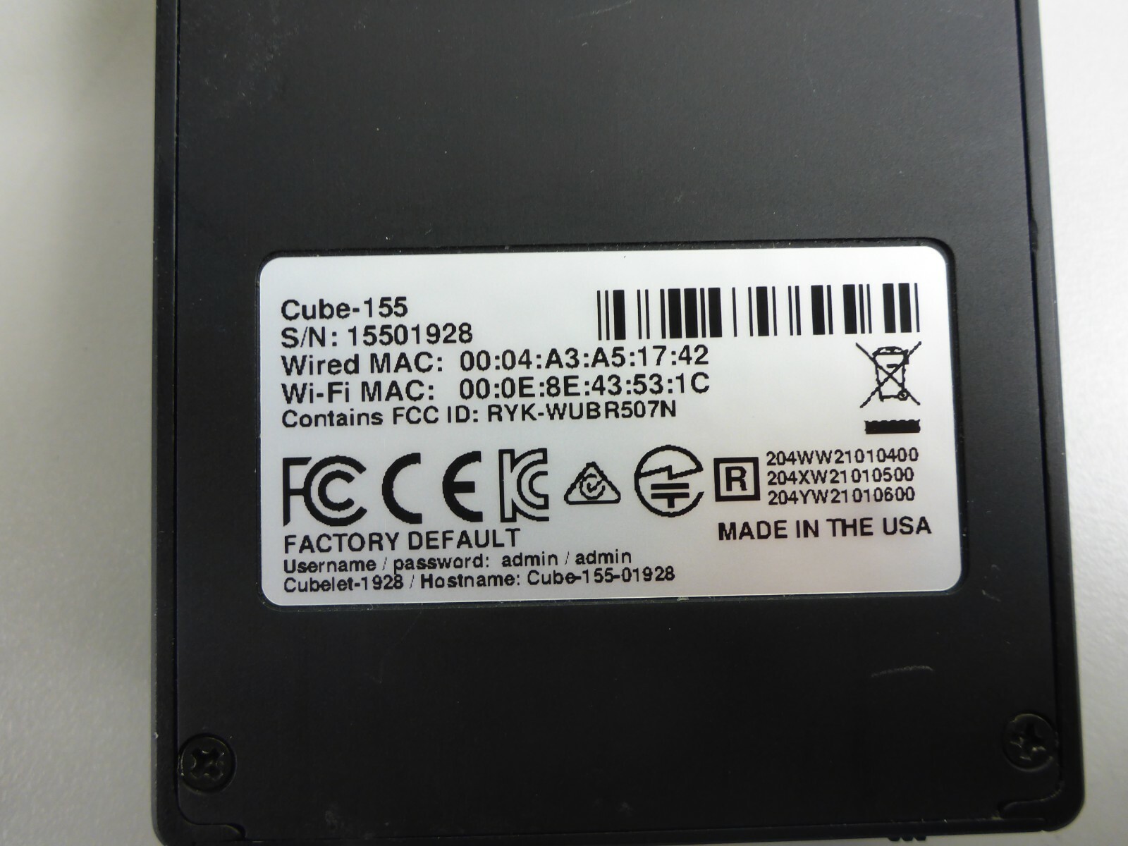 Teradek Cubelet 155/355 HD-SDI Encoder / Decoder Like NEW. See pictures.