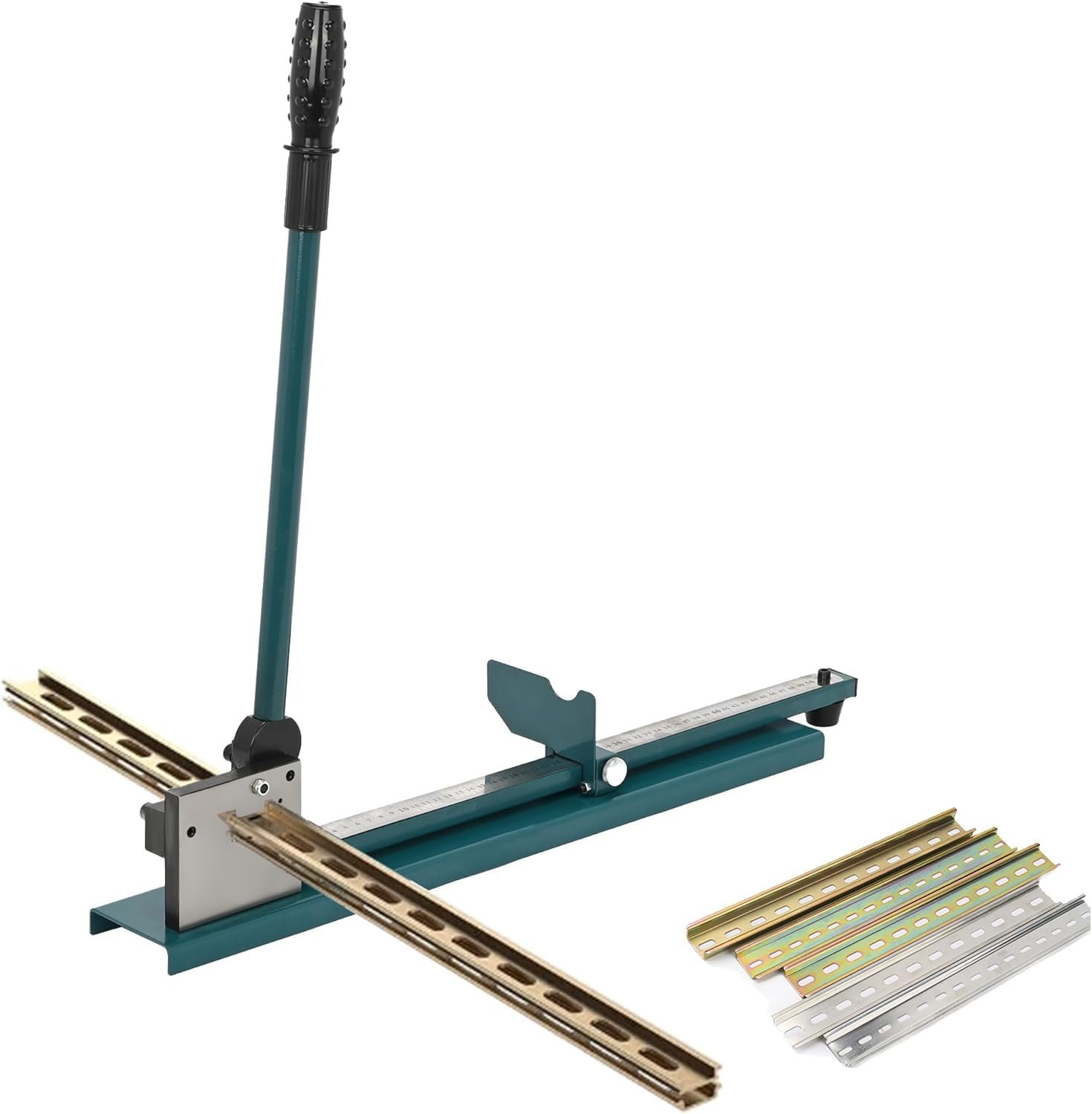 Manual DIN Rail Cutter Double Slot Iron and Aluminum Rail Cutting Machine DC-35
