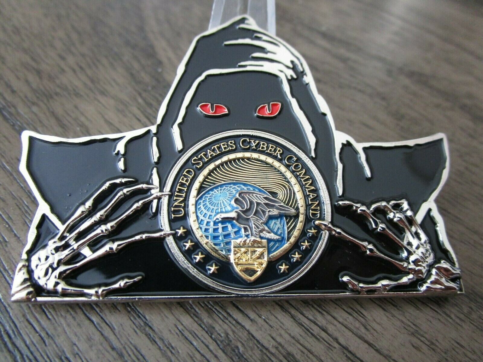 US Cyber Command CYBERCOM USN USAF Army NSA Reaper Challenge Coin