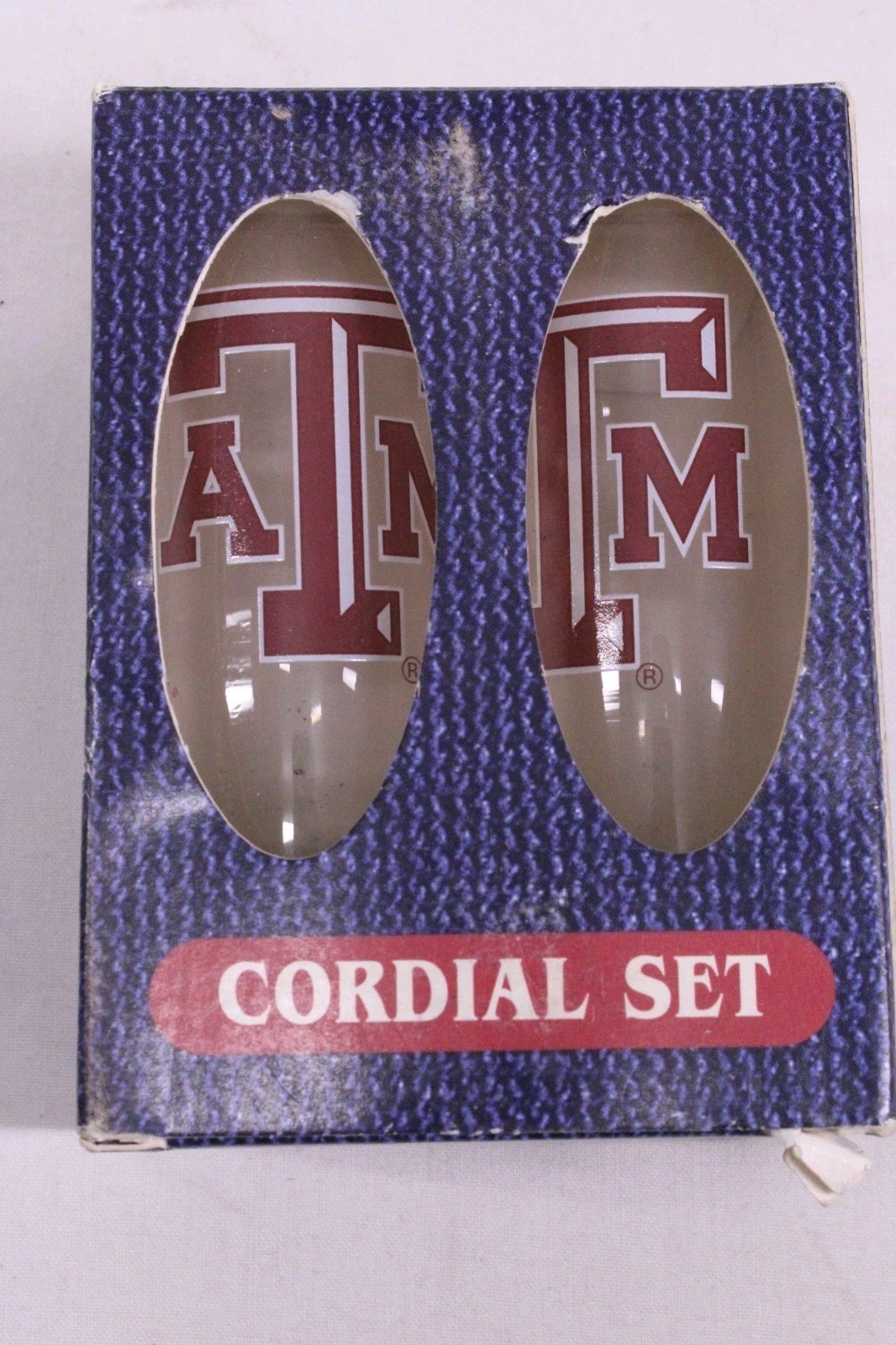 Hunter Collectibles Texas A&M Vintage Cordial Gift Set Aggies Gig Em Shot Glass