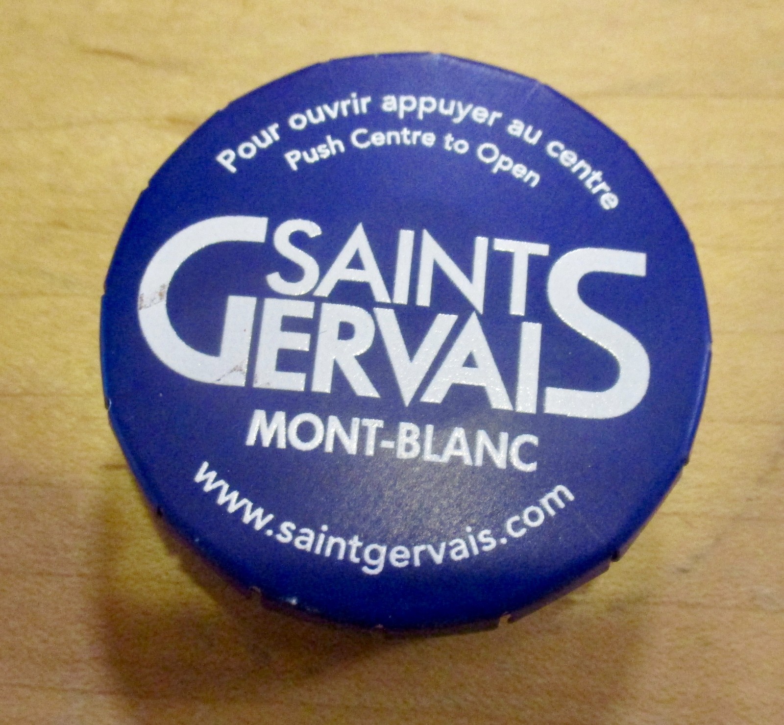 *OFFICIAL* SAINT-GERVAIS MONT-BLANC Metal Breathmint Case