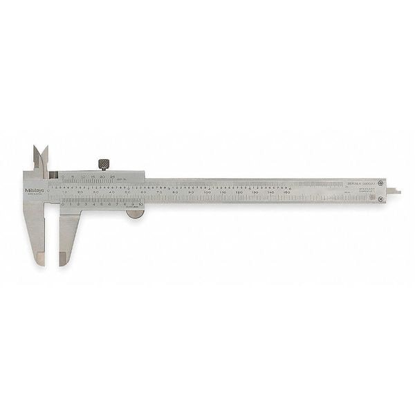 Vernier Caliper 0 to 6 Inch Stainless Steel Precision Measuring Tool Inch Metric