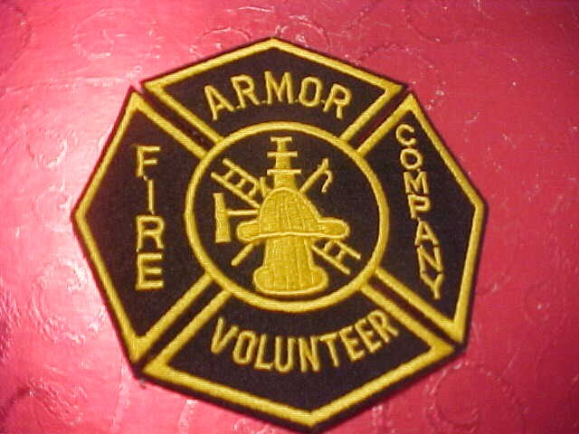 ARMOR NEW YORK  FIRE DEPARTMENT PATCH SHOULDER SIZE UNUSED