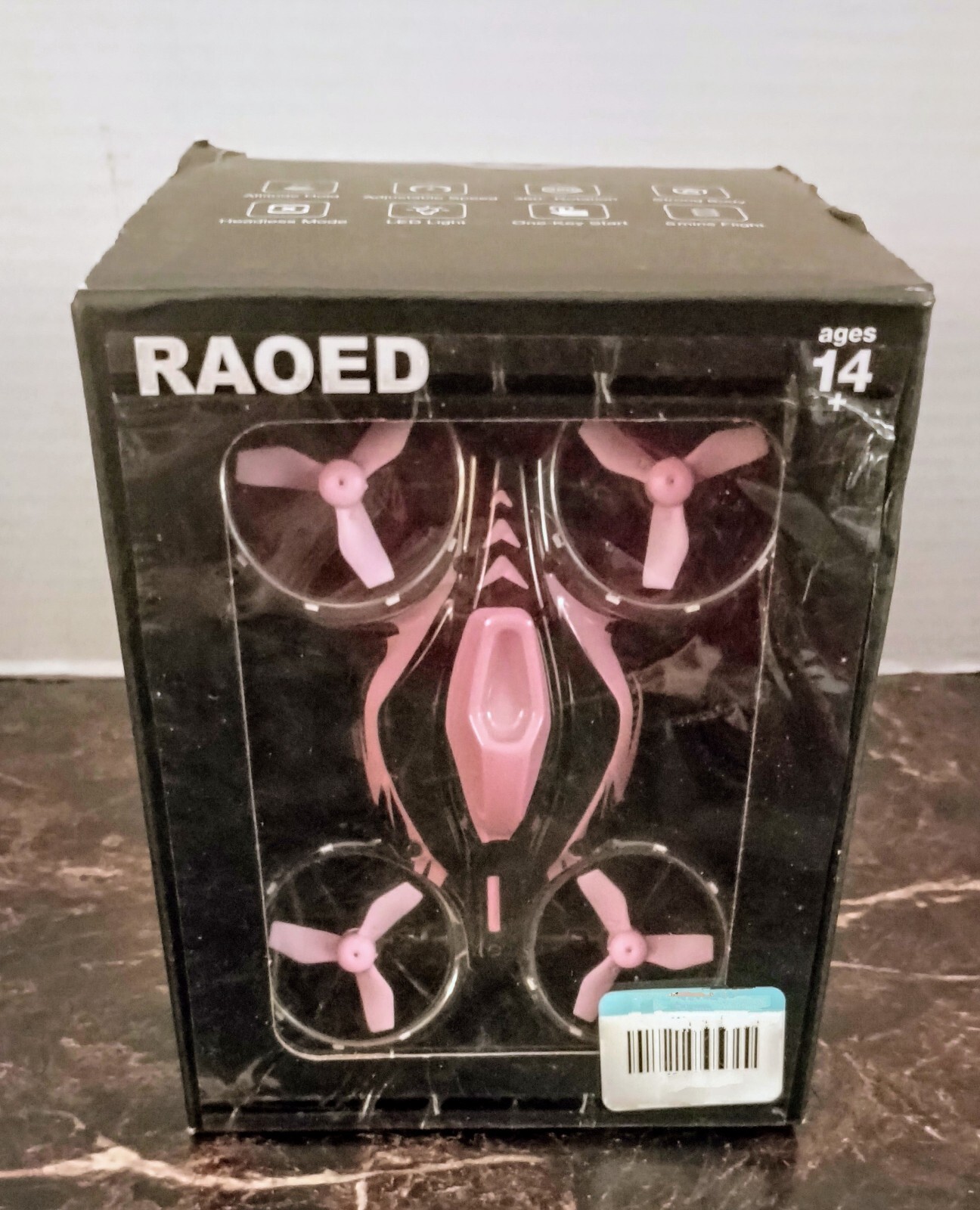 New Raoed EC210 Drone With Remote Controller(pink) Beginners Drone New In Box