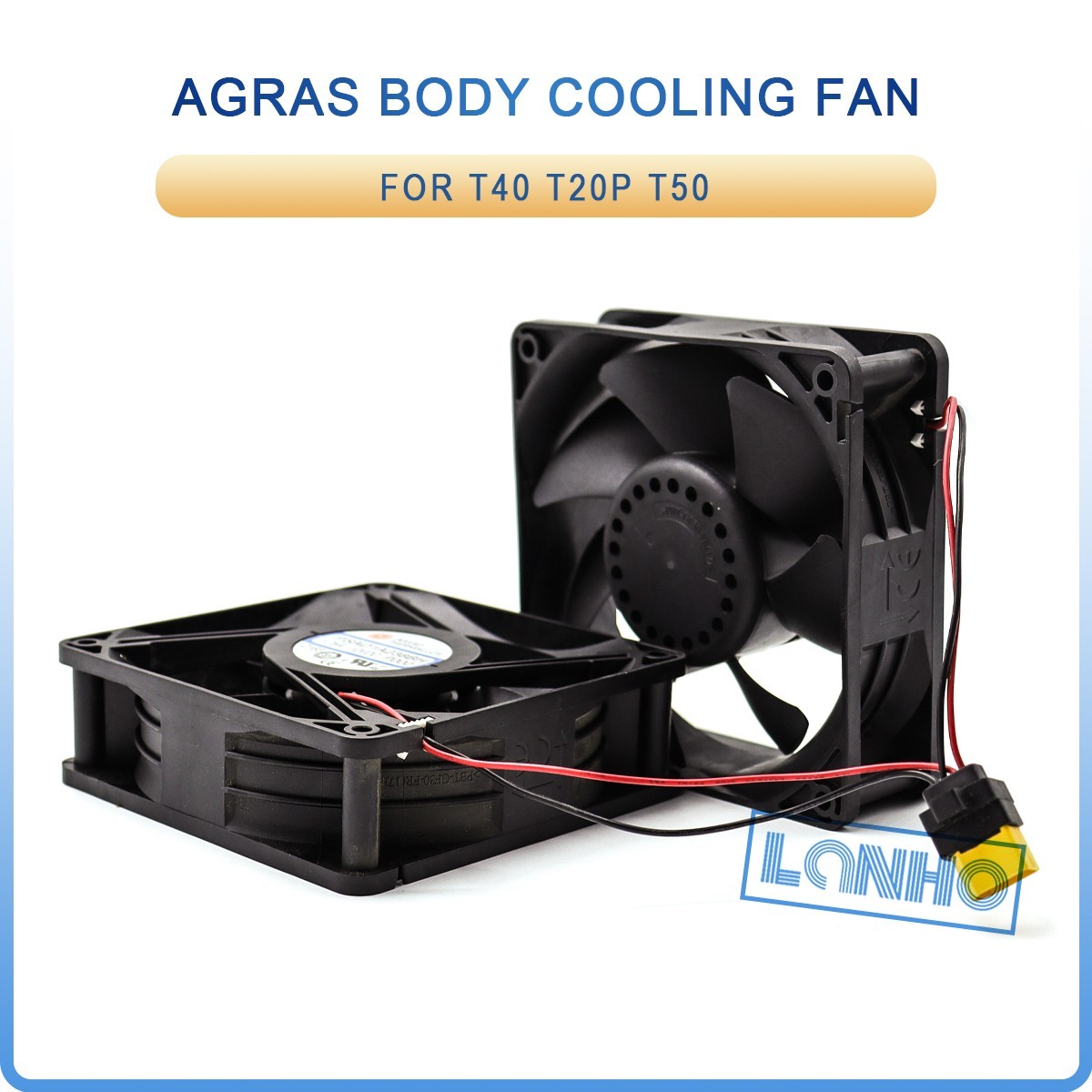 For DJI Agras T40 Cooling Fan 120 * 120mm Replacement Parts
