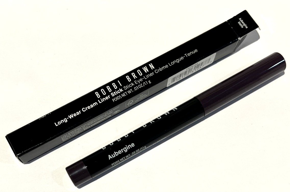 Bobbi Brown Long-Wear Cream Liner Stick Aubergine Matte 0.03 oz/ 1.1 g NEW