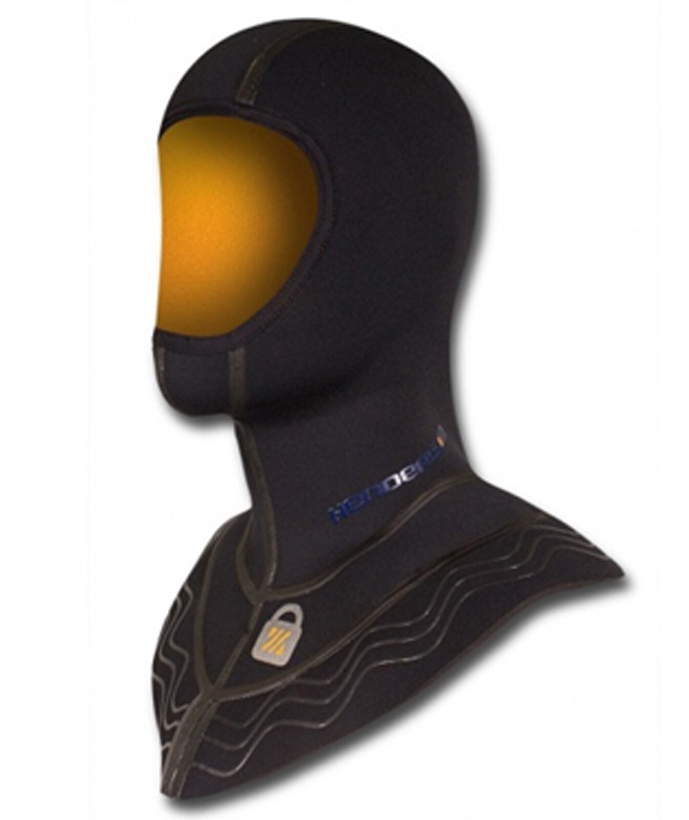 Henderson 5/3mm Aqualock Aqualoc Scuba Diving Hood w/ Bib Size XS