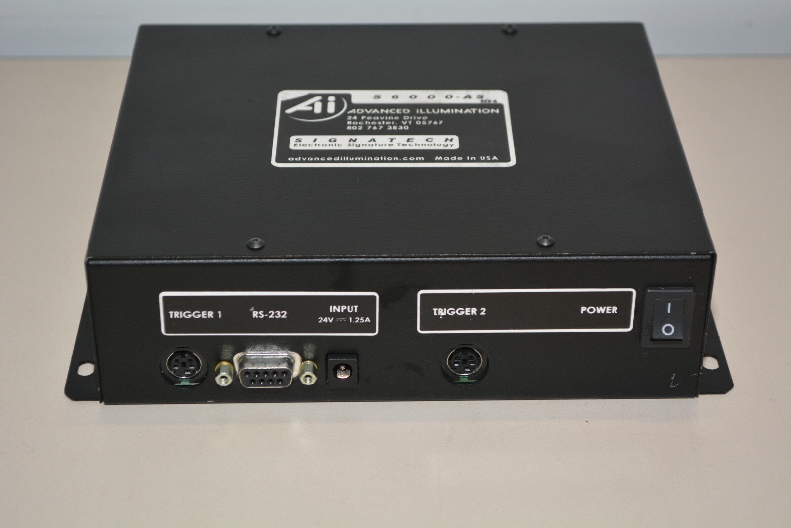 Advanced Illumination AI Signatech S6000 Controller