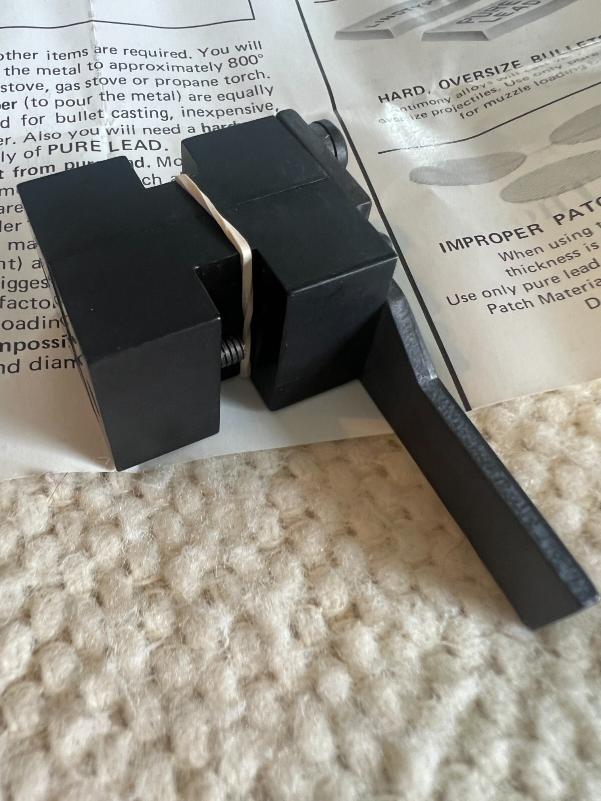 Thompson Center ,45cal Round Ball Mold NOS
