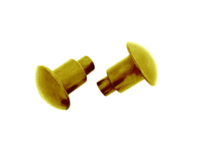 Partrade Cowboy Tack Brass Spur Buttons – Western Spur Strap Hardware Set