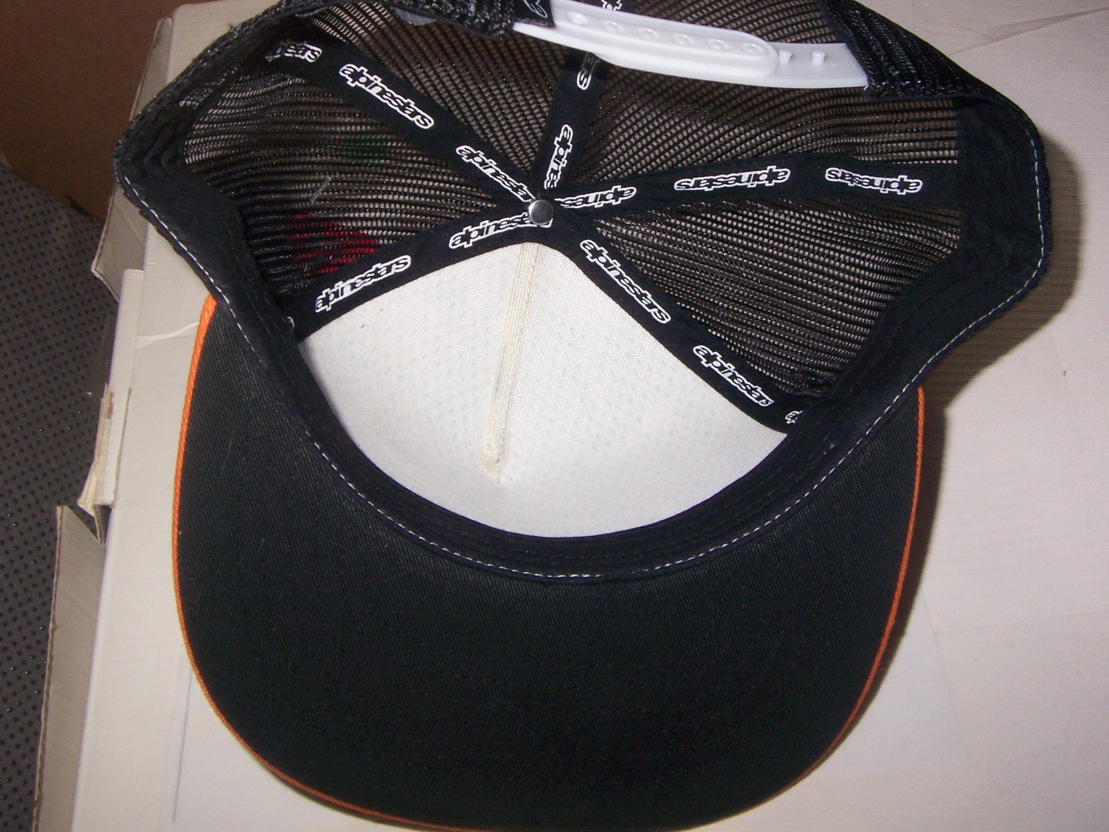 NEW With TAGS Alpinestars Logo Mesh Snap Back Article Vacation Trucker Hat