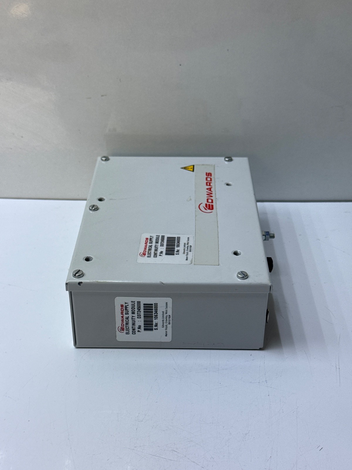 Edwards D37245000 Electrical Supply Continuity Module