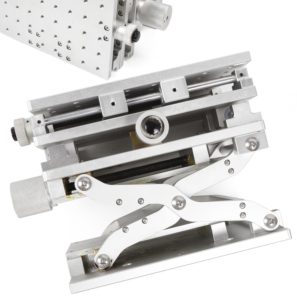 3d XYZ Axis Aluminum Working Table For Laser Marking Machine Lifting Workbench