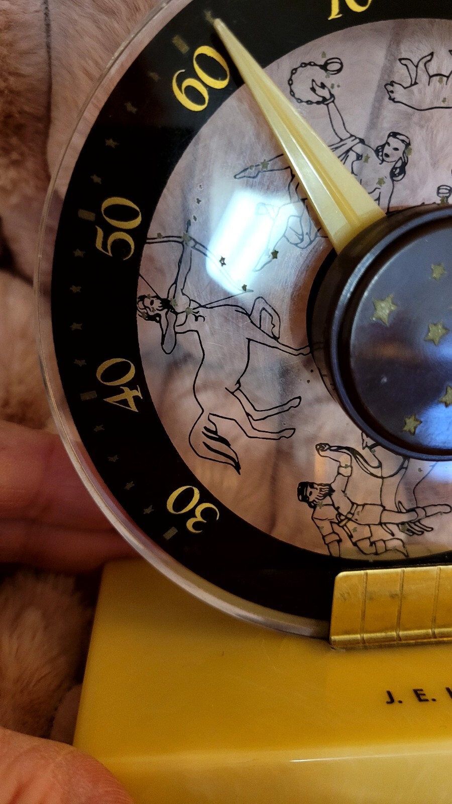 Zodiac Thermometer Vintage 1930's