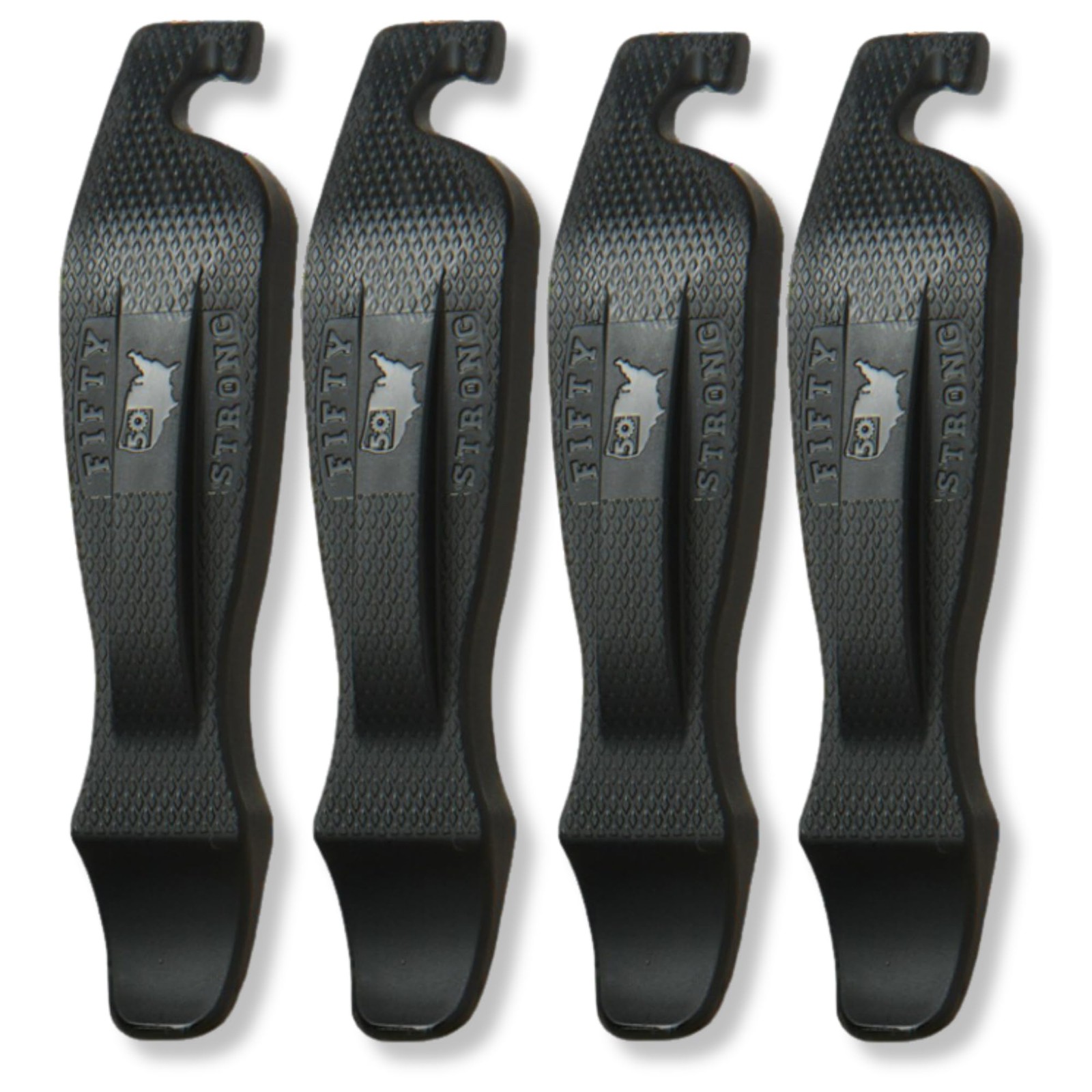 50 Strong Bike Tire Lever - Set of 4 Easy Grip Bicycle Levers - Best Tire