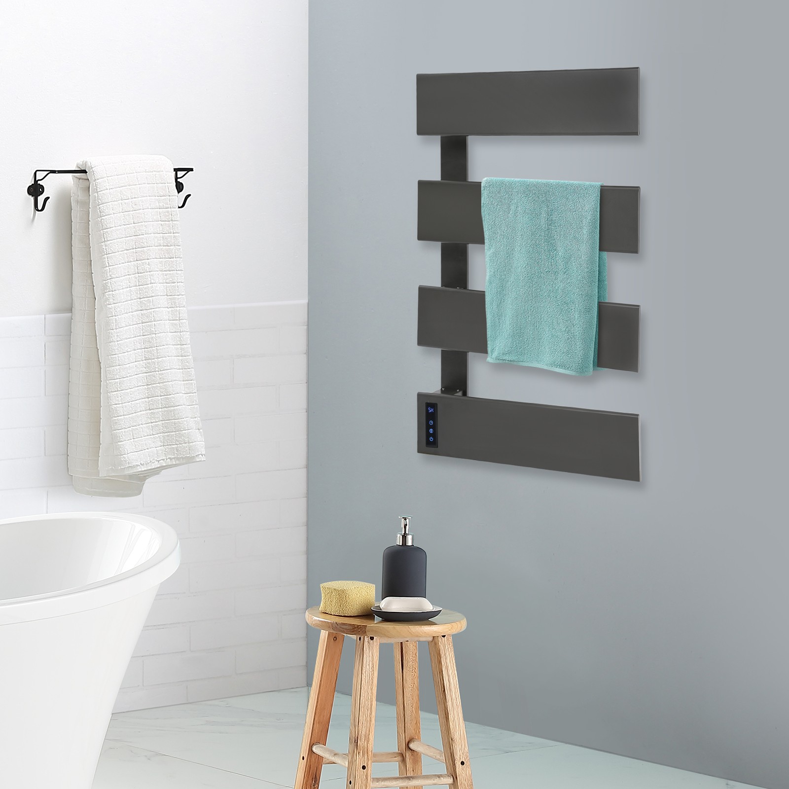 Electric Towel Warmer, Wall-Mounted Towel Heater, Electric Towel Heater