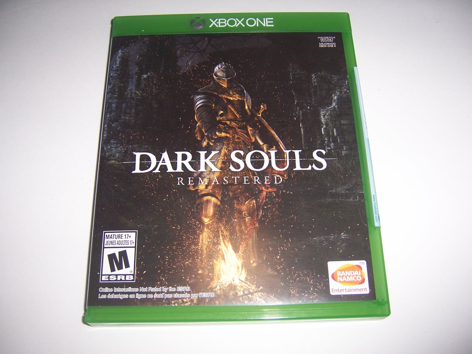Original Box Case Replacement Microsoft Xbox One XB1 Dark Souls Remastered