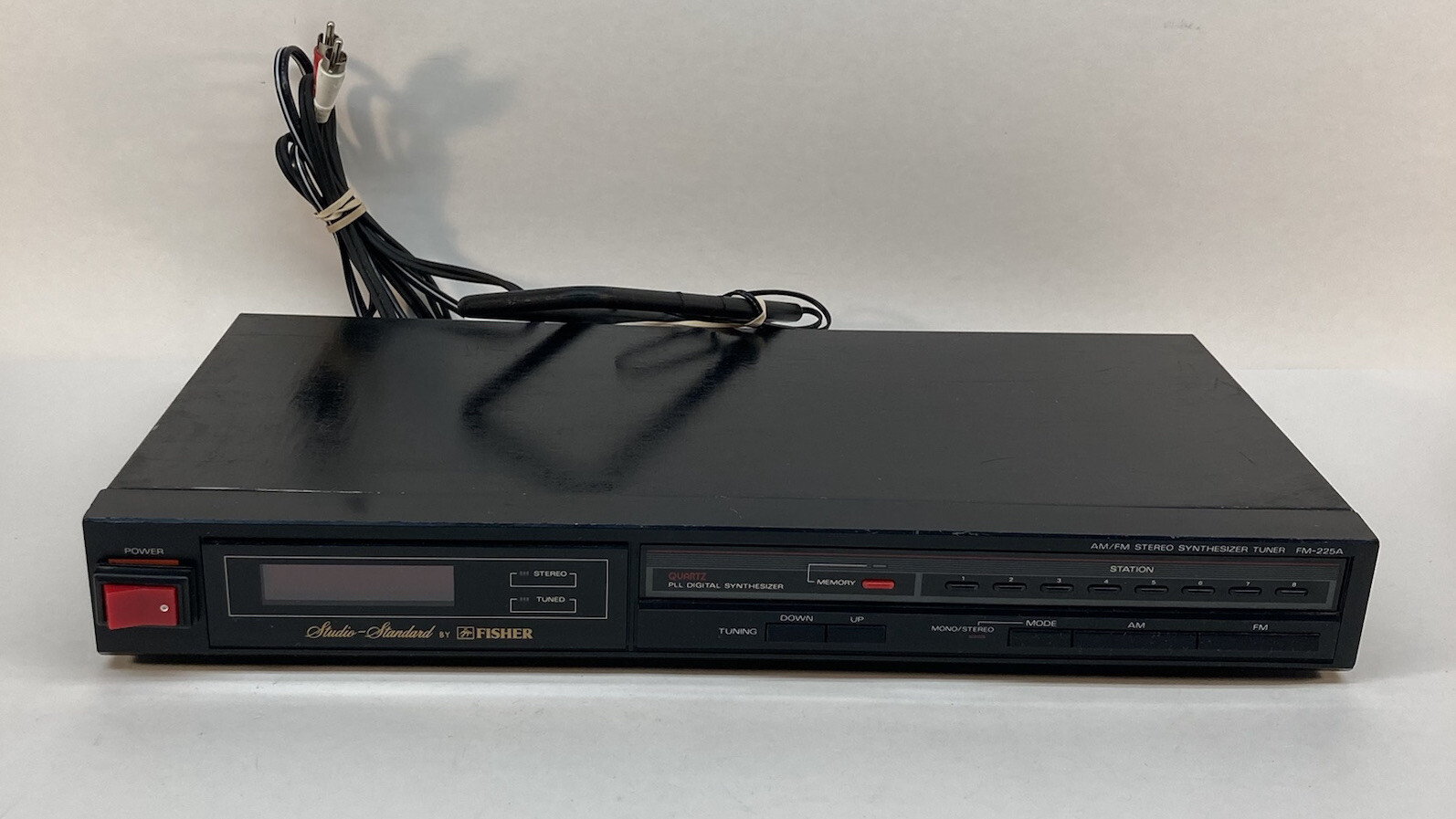 Fisher Studio- Standard Fm-225a Am/fm Stereo Synthesizer Tuner *For Parts*