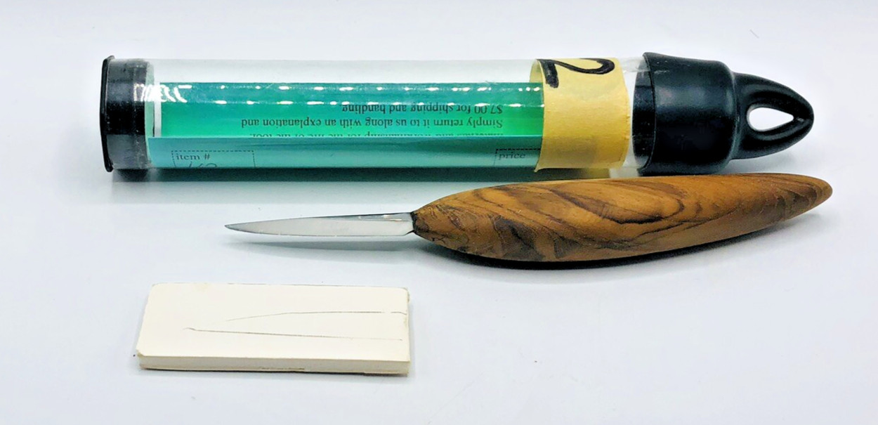 KNOTTS KNIVES WOOD CARVING KNIFE WOODCARVING ORIGINAL rare whittling bird decoy