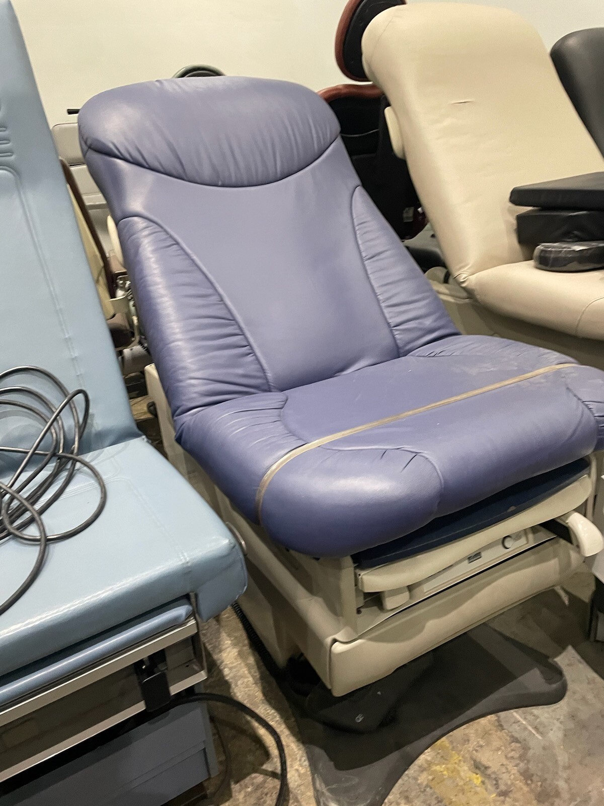 Midmark 625 Power Procedure Table Dark Blue