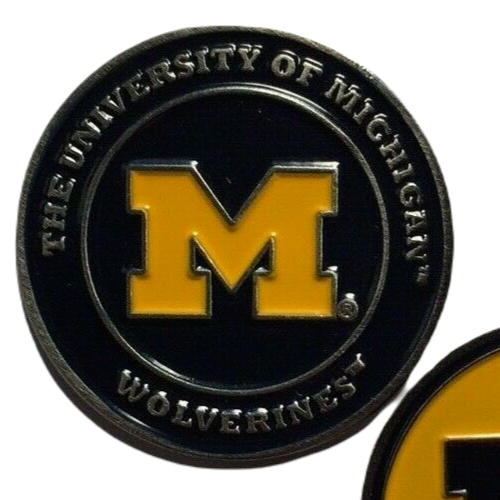 Michigan Wolverines Golf Ball Marker New