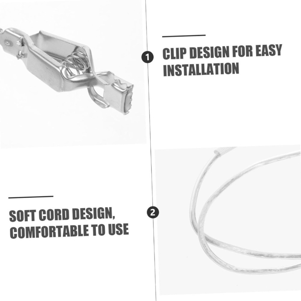 Portable For Fencing Head Clip Compatible with Multiple Brands and Models