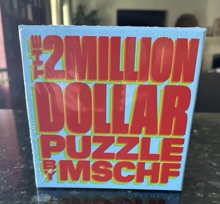 The 2 Million Dollar Qr Code Jigsaw Puzzle by MSCHF - Brand New Sealed