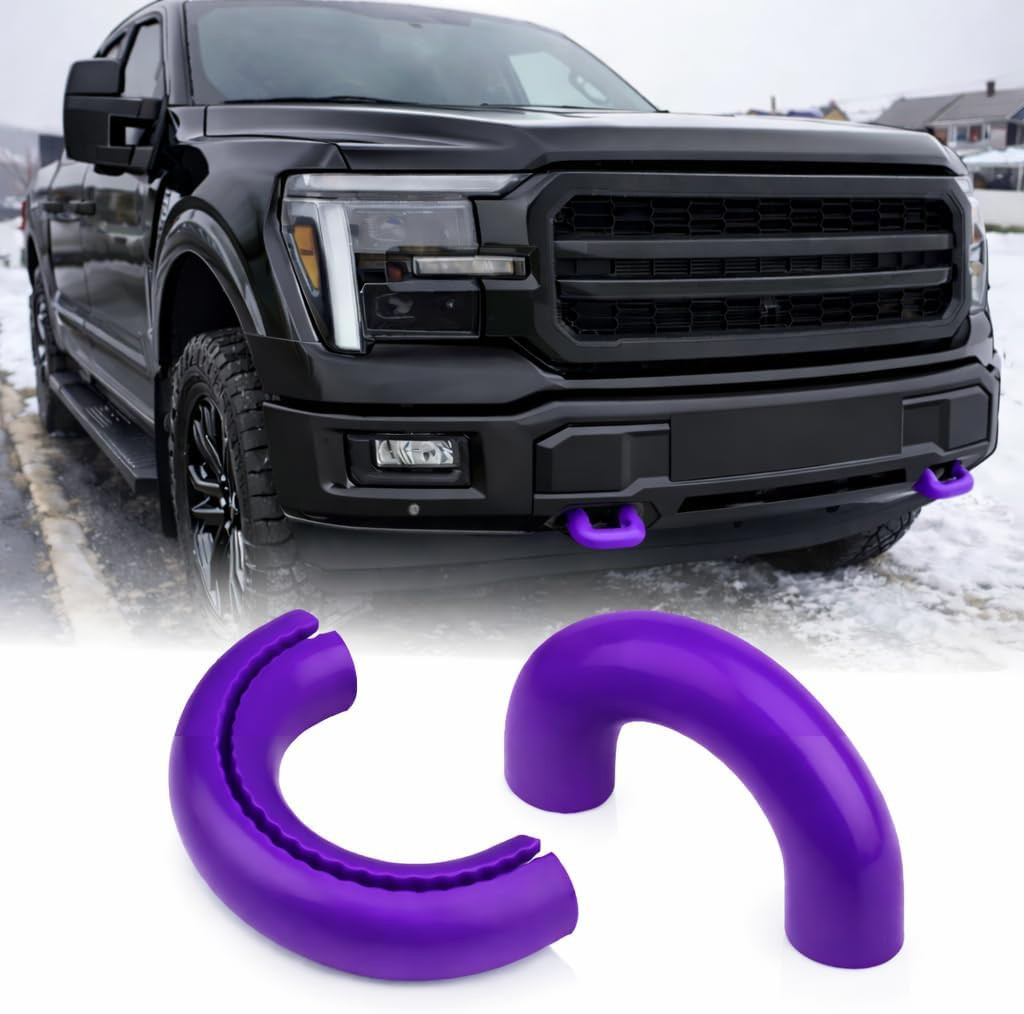Tow Hook Covers Compatible with 2004-2026 F150 Accessories Bronco Base/Big Bend/