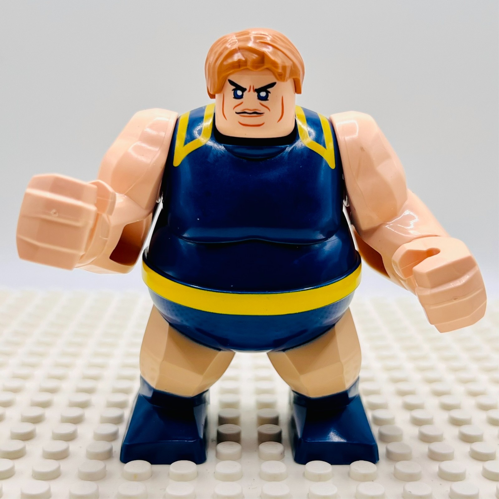Custom PAD Printed MARVEL LEGO THE BLOB BIG FIG Minifigure