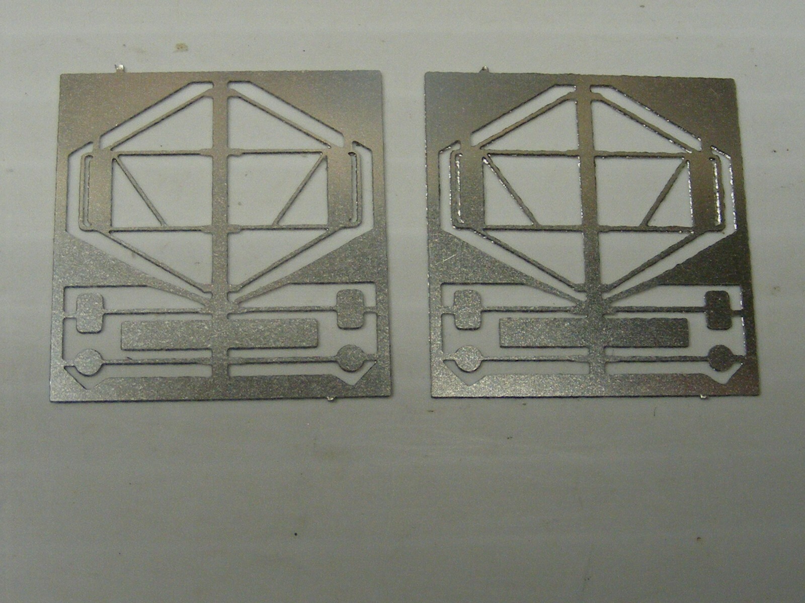 (2) #75 Sets of Three Styles Of Truck Mirrors 1/87 Scale