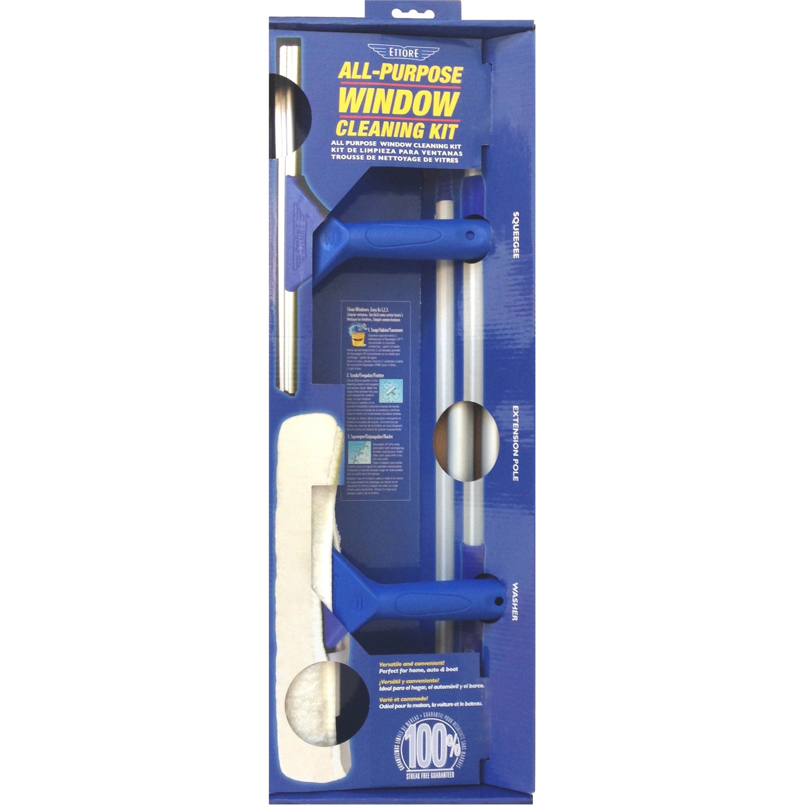 Ettore Window Cleaning Combo Kit (eto-17050) (eto17050)