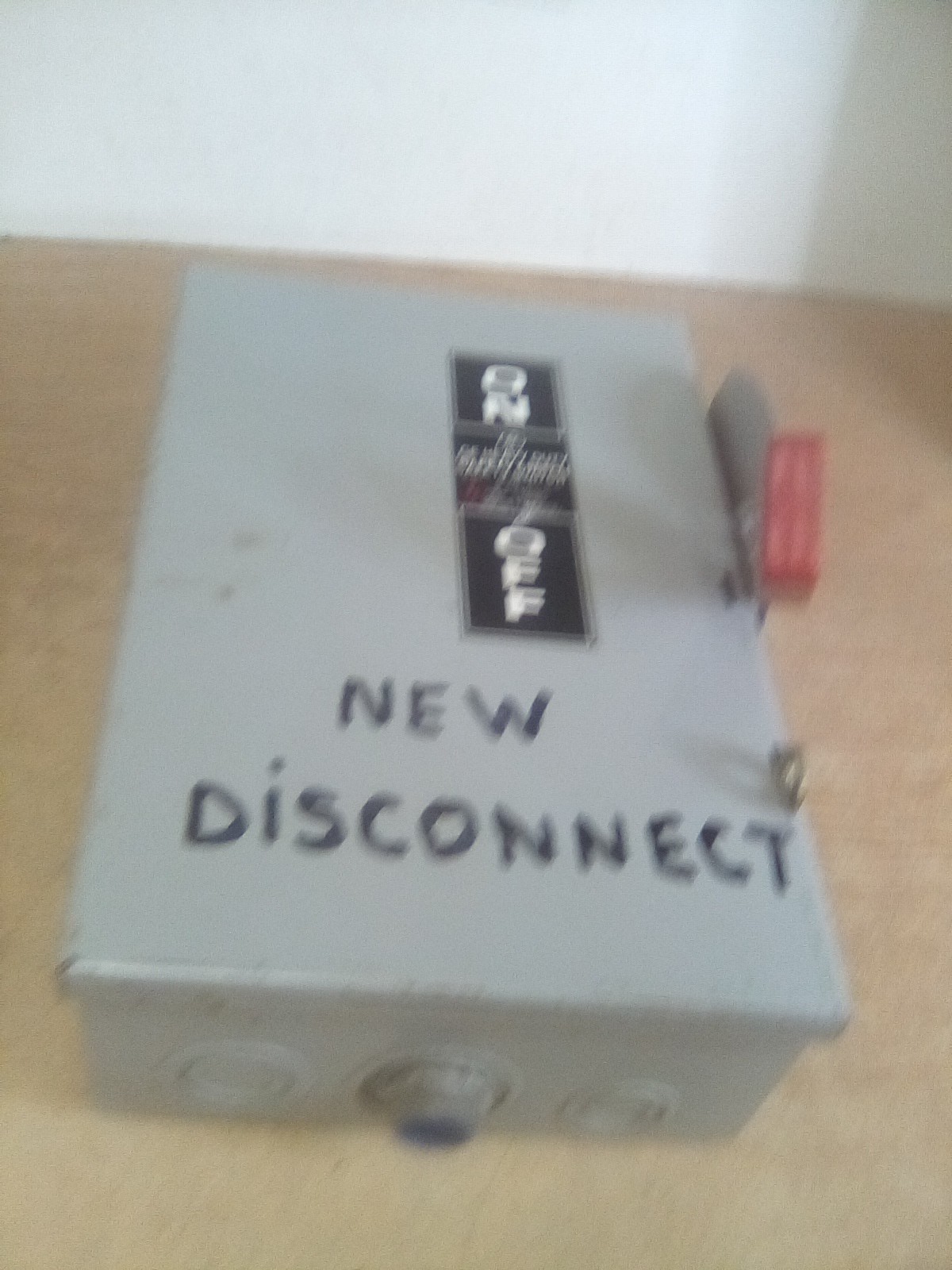 GE TH3361 Model 10 Heavy Duty Safety Switch 30A 600VAC